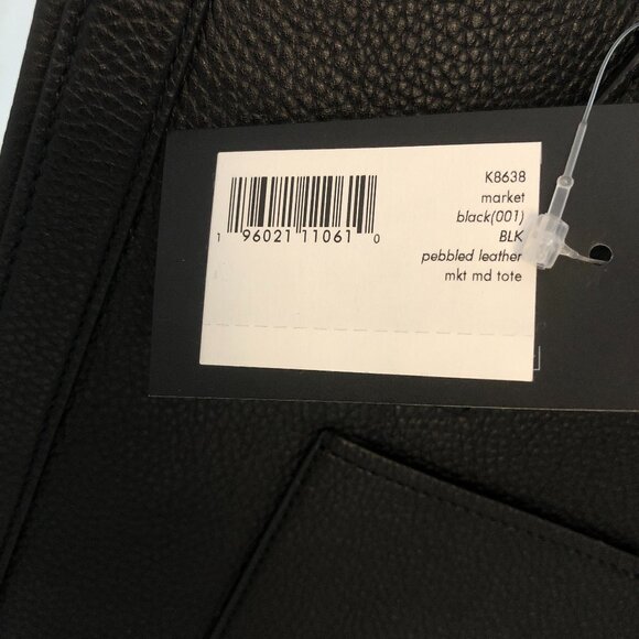 NEW Kate Spade black Market Pebbled Leather Medium Tote - Picture 10 of 16